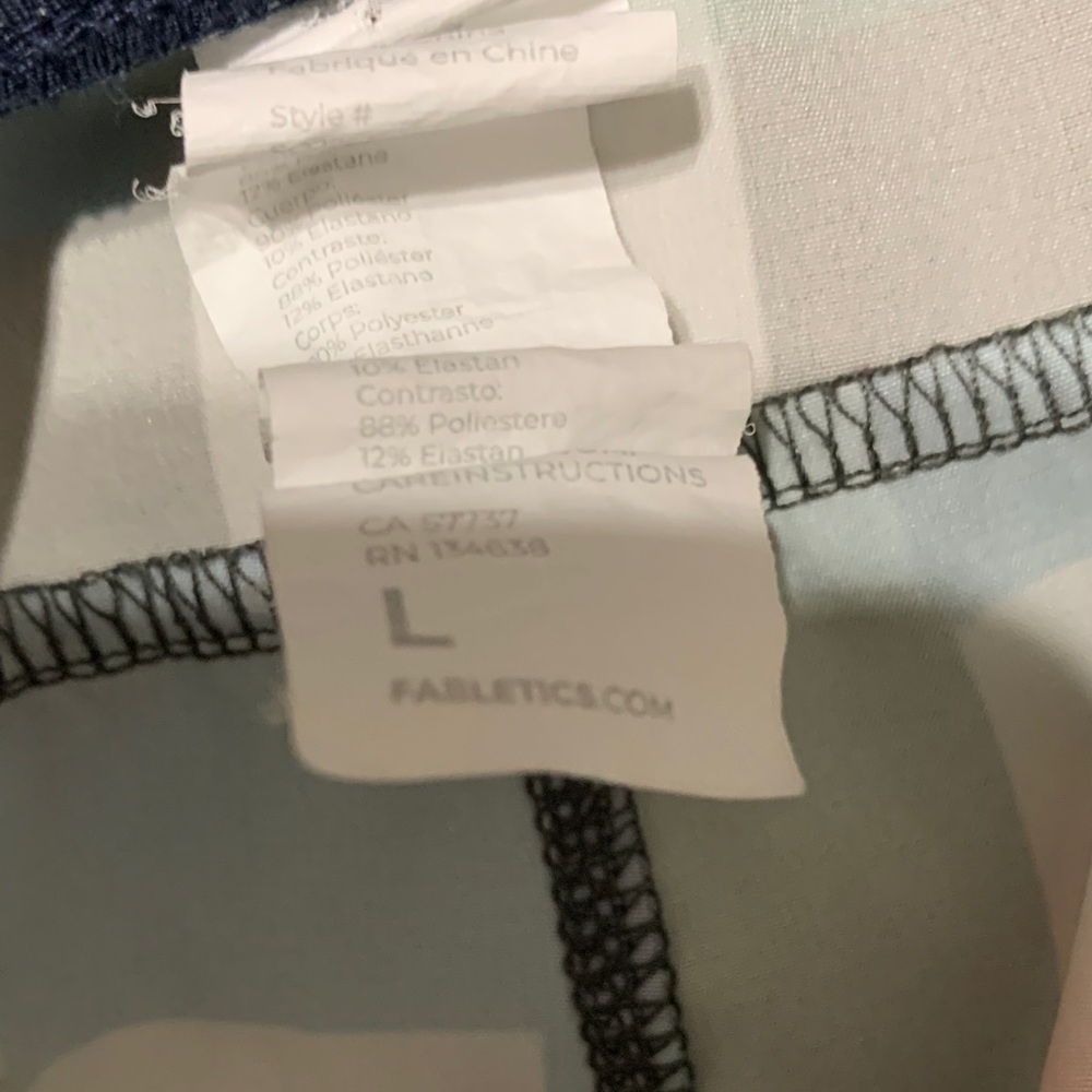 Fabletics Multicolor Checkered Athletic Shorts - image 3